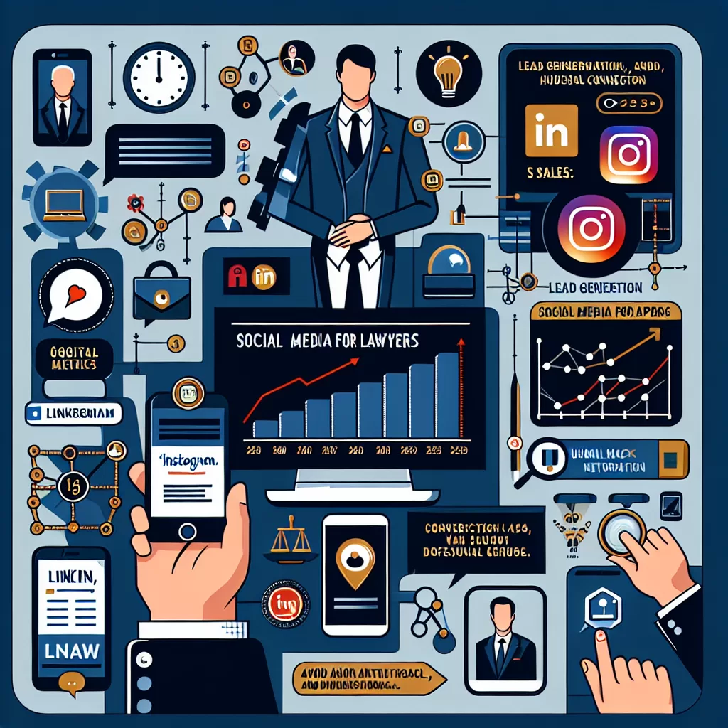 post redes sociais para advogados instagram vs linkedin qual escolher em 2025